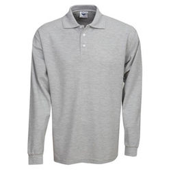 Premium Long Sleeve Pique Polo