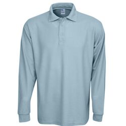 Premium Long Sleeve Pique Polo Large Sizes