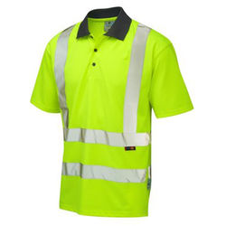 Recycled Coolviz Polo Shirt Yellow