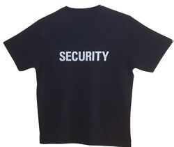 SECURITY TEE BLACK