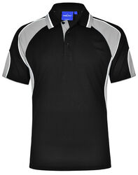 Security Alliance CoolDry Polo Black/Ash