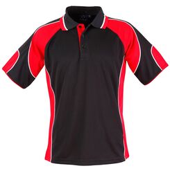 Security Alliance CoolDry Polo Black/Red