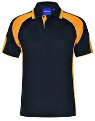 Security Alliance CoolDry Polo Navy/Gold