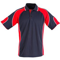 Security Alliance CoolDry Polo Navy/Red