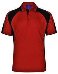 Security Alliance CoolDry Polo Red/Black