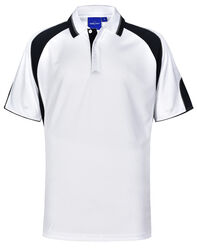 Security Alliance CoolDry Polo White/Navy