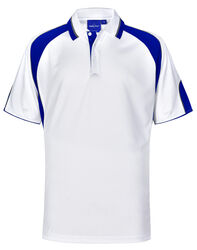 Security Alliance CoolDry Polo White/Royal