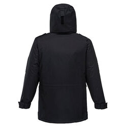 Security Jacket Black Rear