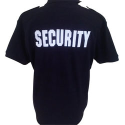 Security Polo With Epaulets 