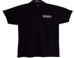 Security Polo With Reflective Security