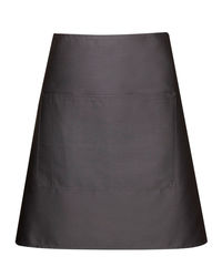 Short Waist Apron Charcoal from Murray Uniforms AU