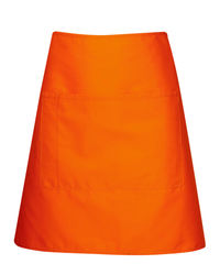 Short Waist Apron Orange from Murray Uniforms AU