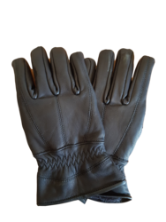 Superior Leather Gloves Black