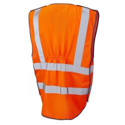 Superior Vest with Detachable Shoulder and Side Seems Orange