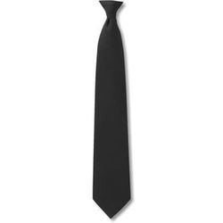 Tie Black Full Length 142cm