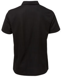 WAFFLE SPORT POLO Black