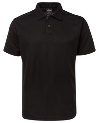 WAFFLE SPORT POLO Black