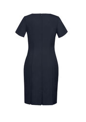 Womens Short Sleeve Dress Navy