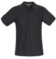  Mens Resort Polo Black