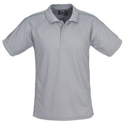  Mens Resort Polo Grey/Charcoal