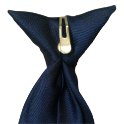 men's clip-on neckties metal Clip 